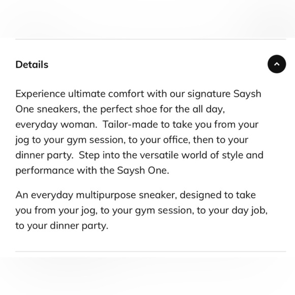 Saysh One women’s sneaker running shoes pink sz 9 - Picture 7 of 7